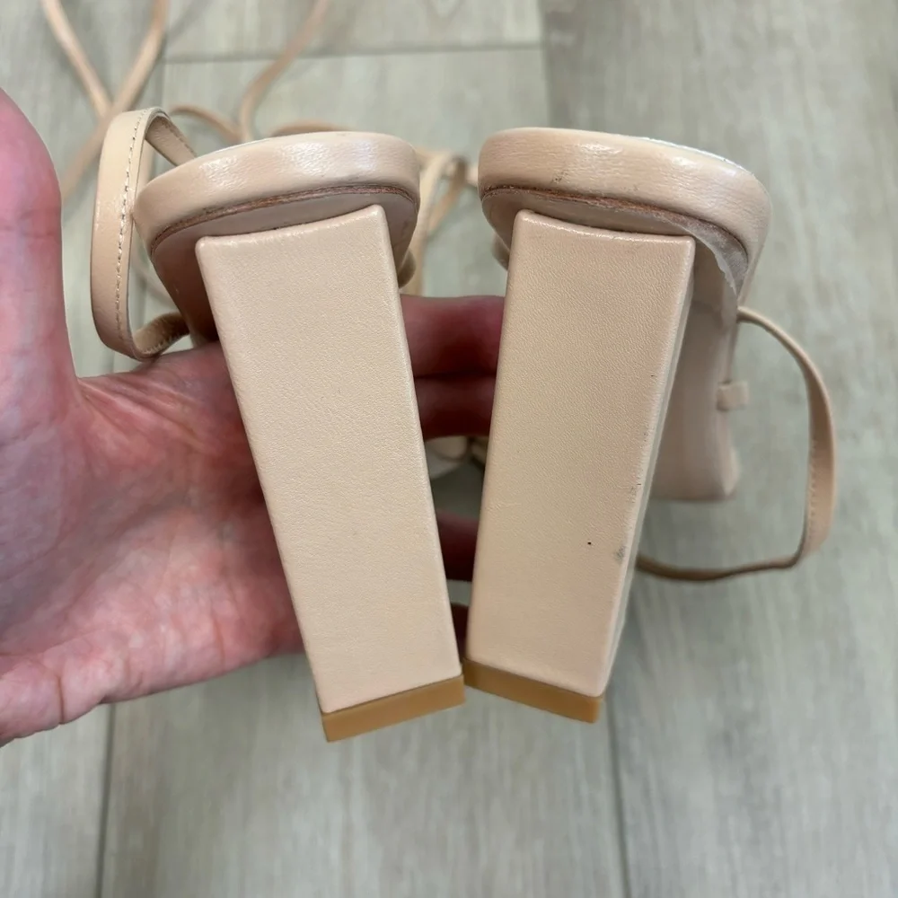 RAYE Anthea Heel in Nude Size 8